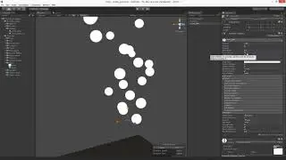 unity 3D particles snow light 1.1