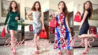 Be Bold with RED LADY DIOR BAG ft Tikhubs