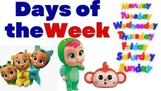 Days of the Week||Children rhymes|| Music for Kids