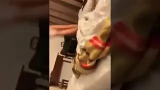 Девушку колбасит после ночного клуба, ржач