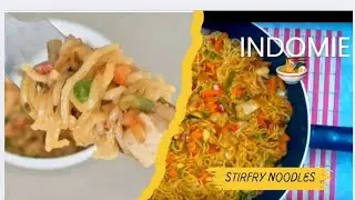 How To Make  Delicious Instant Noodles ( Indomie) Stir Fry Recipe