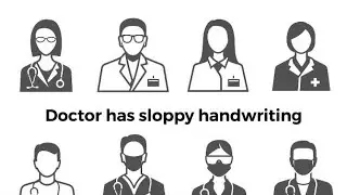Doctor has sloppy handwriting….(Ft Sidney Shimmers)
