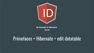 JSF + Primefaces + Hibernate - Datatable edition