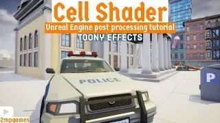 How to use shader in Unreal Engine ? || Advanced Cell/Toon shader tutorial in Unreal Engine 4 ||