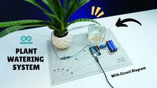 DIY Automatic Plant Watering System Using Arduino | Home Automation Project | Arduino project