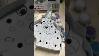 Ночник для росписи Радужный Единорог
