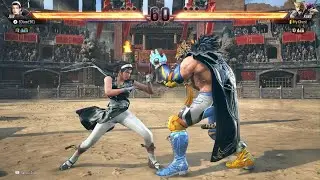 TEKKEN Jun Kazama vs King Super Ghost Battle