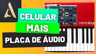 Como usar celular e interface de áudio no controlador midi