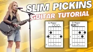 Slim Pickins Sabrina Carpenter Guitar Tutorial