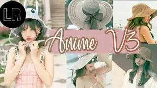 How To Edit Anime V3 Preset | LIGHTROOM Free DNG | 
