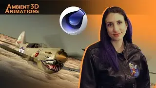 Endless Engines P-40 Warhawk Plane Tips for 3D Modeling in Cinema 4D EP09