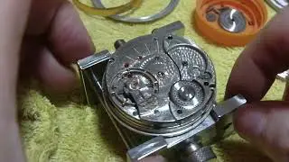 Checking out non running pocket watch, Waltham