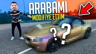 UÇURUMDAN DÜŞEN ARABAMI TAMİR ETTİM