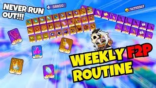 Best WEEKLY ROUTINE for F2Ps in Genshin - Endless Resources!