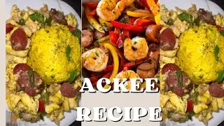 Authentic Jamaican Ackee // Ackee With Shrimp & Sausage //