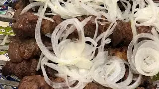 Шашлык из говяжьей шеи по рецепту от Рината