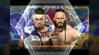 Wwe SummerSlam 2017 Match Card With Theme Song 'Go For Broke' By 'Sk Cena'