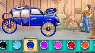 🚗 Autos bauen, fahren, waschen spielen mit Mulle Meck - Kinderspiele Stars