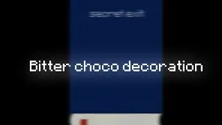 ||mini-clip||Bitter choco decoration||SE AU||Майншилд х Идеальный Мир||