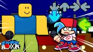 Friday Night Funkin' VS NOOB Mod FULL WEEK [FNF MODS HARD] (Roblox)