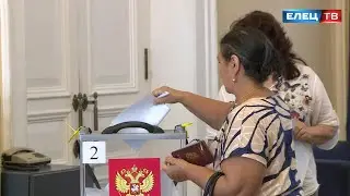 В Ельце куряне приняли участие в выборах Губернатора Курской области