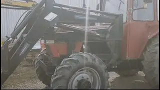 трактор case 695 замінили гідро насос трактор ожив