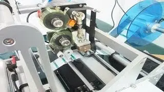 syringe labeling machine printing coding system semi automatic pharma bottles labeler equipment