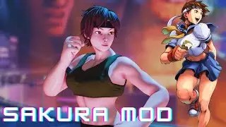 Sakura Mortal Kombat Mod Sonya Blade - Street Fighter V:AE