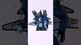 stickman to titan cameraman upgrade speed drawing #shorts #drawing #skibiditoilet