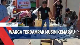 Warga Terdampak Musim Kemarau, Kekeringan melanda sebagian warga Kota Makassar