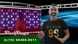 Convite Prof. Sam Flash Dance 80