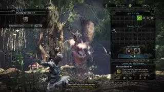 Hunting Anjanath using Bow|Monster Hunter: World
