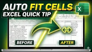 How to Autofit Cells in Excel