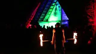 Feuershow im AFM