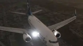 737-700 RNAV/RNP 16R Z Landing SEA MSFS