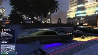 Grand Theft Auto V-burning rubber in a Dukes