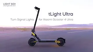 tLight Ultra - Turn Signal Lights for Xiaomi Scooter 4 Ultra / Concept