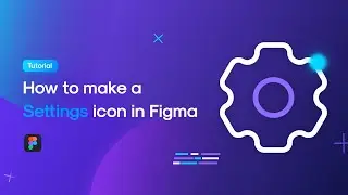 How to make a Settings Icon in Figma || Figma Tutorial 2023