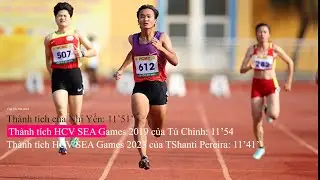 NHI YẾN BỎ XA ĐỐI THỦ, VƯỢT THÀNH TÍCH HCV SEA GAMES CỦA LÊ TÚ CHINH | CK 100m Cúp tốc độ 2024