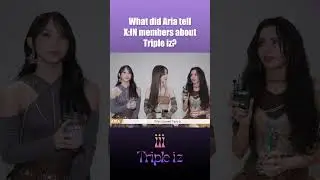 What did Aria tell X:IN members about Triple iz