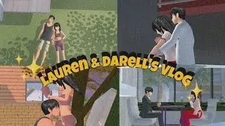 LAUREN & DARELL'S VLOG. Lauren positif ? [ SAKURA SCHOOL SIMULATOR ]