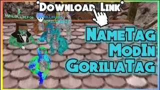Name Tag Mod Download | Gorilla Tag | Downloadable Link