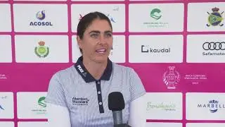 Kelsey Macdonald Interview Round 1| Andalucia Costa Del Sol Open de Espana 2020
