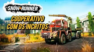 LIVE de SNOWRUNNER: Ajudando inscritos na FASE 13 - PS5