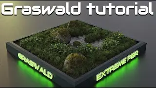 Blender - Grass tutorial - Graswald addon