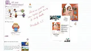 40. Spotlight 4. Module 5. Unit 10. Student's Book + Workbook