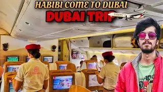 ✈️Inside Emirates: Detailed Review of Airport | Mumbai to Dubai Flight for JOB (Part 1)
