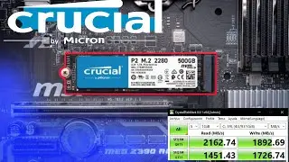 🔥 M.2 Crucial P2 1TB ||| Unboxing, Instalación, Review y Pruebas de Rendimiento M.2 Crucial P2 1TB 🔥