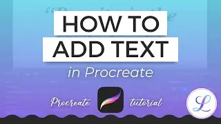 How to Add Text in Procreate 