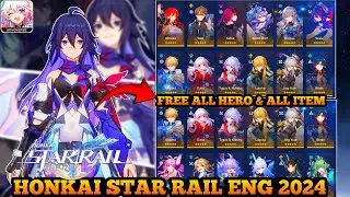 Honkai Star Rail 1.6 2024 Server Private Eng -  Free All Hero , All Relic & Light Cone , And More
